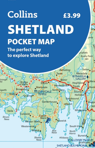 Cover image for 9780008780470 - Shetland Pocket Map