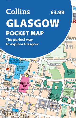 Cover image for 9780008780494 - Glasgow Pocket Map