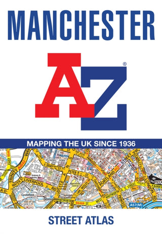 Cover image for 9780008780722 - Manchester A-Z Street Atlas