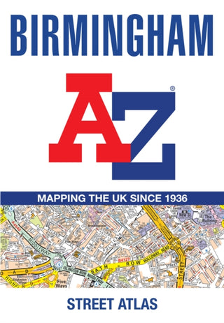 Cover image for 9780008780739 - Birmingham A-Z Street Atlas