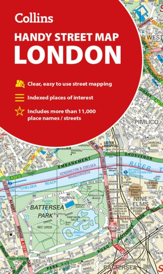 Cover image for 9780008780753 - Collins London Handy Street Map