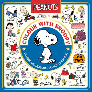 Cover image for 9780008784225 - Official Peanuts: Colour with Snoopy