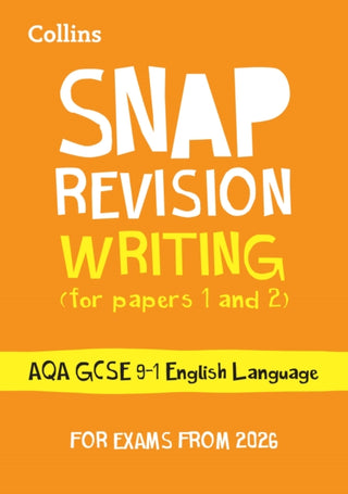 Cover image for 9780008784577 - AQA GCSE 9-1 English Language Writing (Papers 1 & 2) Revision Guide