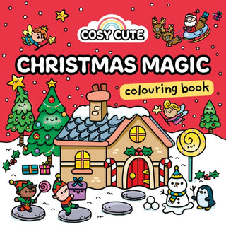 Cover image for 9780008785444 - Cosy Cute Christmas Magic: Colouring Book