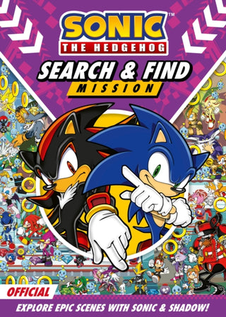 Cover image for 9780008785567 - Sonic the Hedgehog Search & Find Mission
