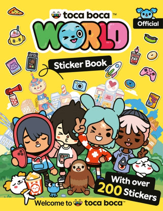 Cover image for 9780008786441 - Toca Boca Sticker Book: Welcome To Toca Boca!