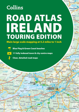 Cover image for 9780008787462 - Road Atlas Ireland