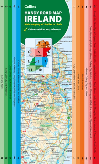 Cover image for 9780008787479 - Map of Ireland Handy