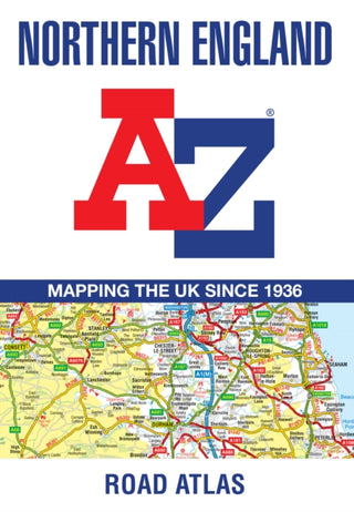 Cover image for 9780008787493 - Northern England A-Z Road Atlas