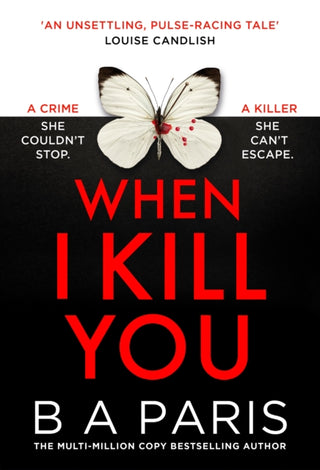 Cover image for 9780008788575 - WHEN I KILL YOU HB