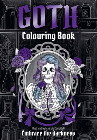 Cover image for 9780008790523 - GOTH Colouring Book