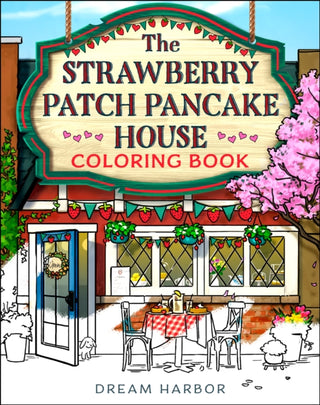 Cover image for 9780008791773 - The Strawberry Patch Pancake House Coloring Book