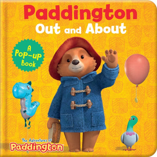 Cover image for 9780008794415 - Paddington Out and About – A Pop-up Book