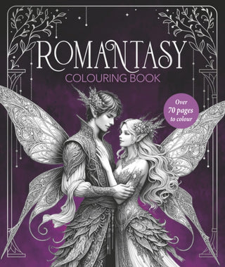 Cover image for 9780008795757 - Romantasy Colouring Book
