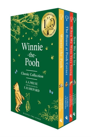 Cover image for 9780008797287 - Winnie-the-Pooh Classic Collection: 4 Book Box Set
