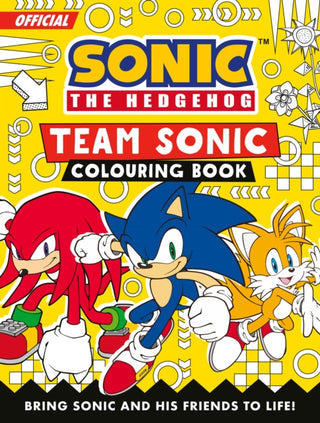 Cover image for 9780008804114 - Sonic the Hedgehog Team Sonic Colouring Book