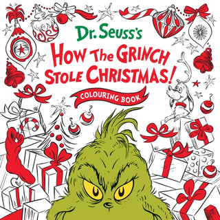 Cover image for 9780008806712 - How the Grinch Stole Christmas! Colouring Book