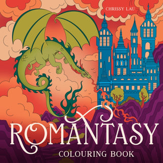 Cover image for 9780008807986 - Romantasy Colouring Book