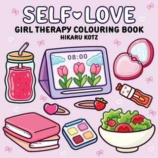 Cover image for 9780008812355 - Self-Love: Girl Therapy Colouring Book for All Ages