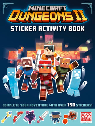 Cover image for 9780008813345 - Minecraft Dungeons 2: Sticker Activity Book