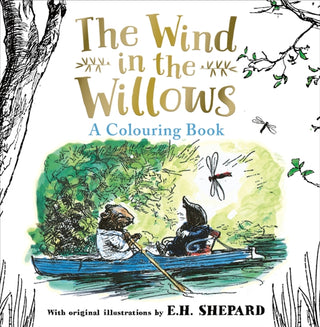 Cover image for 9780008821968 - Wind in the Willows Colouring Book