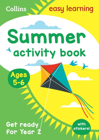 Cover image for 9780008824389 - Year 1 to Year 2 Summer Activity Book with stickers