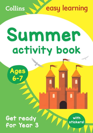 Cover image for 9780008824396 - Year 2 to Year 3 Summer Activity Book with stickers