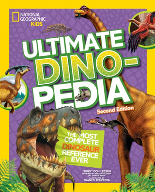 Cover image for 9780008825195 - Ultimate Dino-pedia