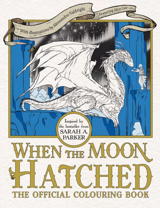 Cover image for 9780008851859 - When the Moon Hatched The Official Colouring Book