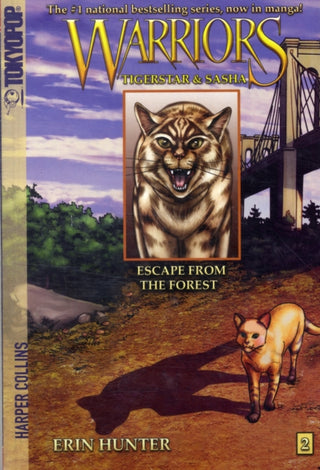 Cover image for 9780061547935 - Warriors: Tigerstar and Sasha #2: Escape from the Forest