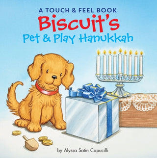 Cover image for 9780061625220 - Biscuit's Pet & Play Hanukkah