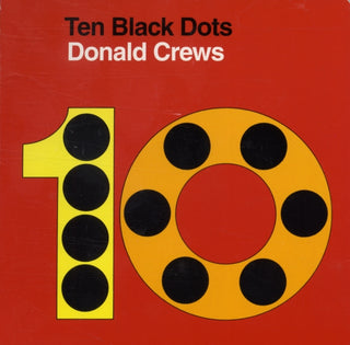 Cover image for 9780061857799 - Ten Black Dots Board Book