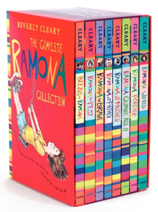 Cover image for 9780061960901 - The Complete 8-Book Ramona Collection