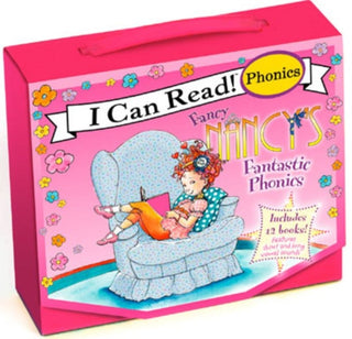 Cover image for 9780062086334 - Fancy Nancy's 12-Book Fantastic Phonics Fun!
