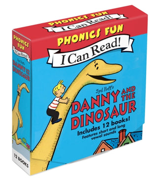 Cover image for 9780062281708 - Danny and the Dinosaur 12-Book Phonics Fun