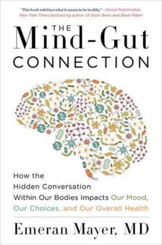 Cover image for 9780062376589 - The Mind-Gut Connection