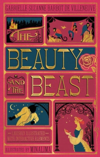 Cover image for 9780062456212 - Beauty and the Beast, The (MinaLima Edition)
