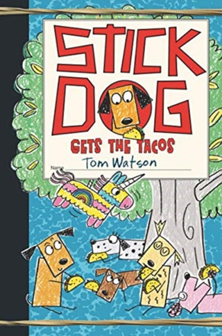 Cover image for 9780062685186 - Stick Dog Gets the Tacos