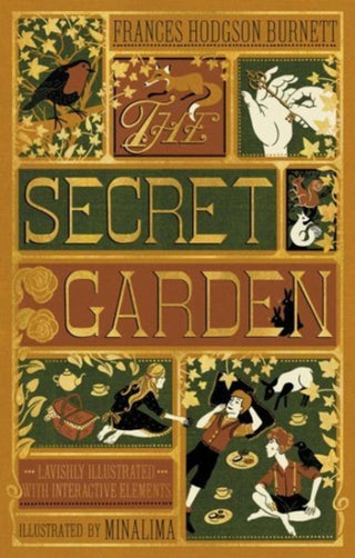 Cover image for 9780062692573 - The Secret Garden (MinaLima Edition) (Illustrated with Interactive Elements)