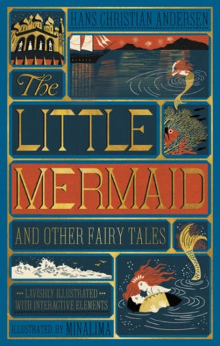 Cover image for 9780062692597 - The Little Mermaid and Other Fairy Tales (MinaLima Edition)