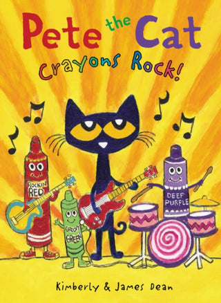 Cover image for 9780062868558 - Pete the Cat: Crayons Rock!