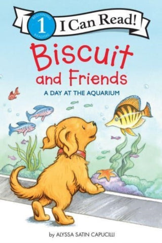 Cover image for 9780062910066 - Biscuit and Friends: A Day at the Aquarium