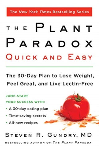 Cover image for 9780062911995 - The Plant Paradox Quick and Easy