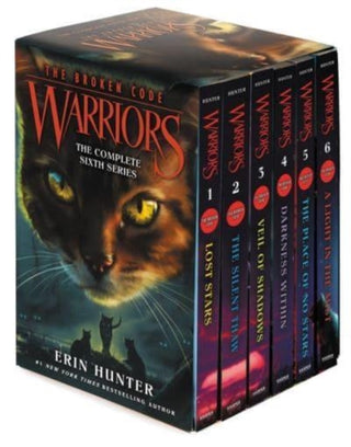 Cover image for 9780062945822 - Warriors: The Broken Code Box Set: Volumes 1 to 6