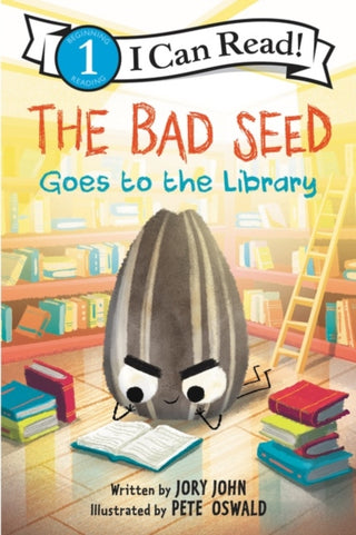 Cover image for 9780062954558 - The Bad Seed Goes to the Library