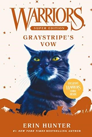 Cover image for 9780062963048 - Warriors Super Edition: Graystripe's Vow