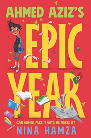 Cover image for 9780063024892 - Ahmed Aziz’s Epic Year