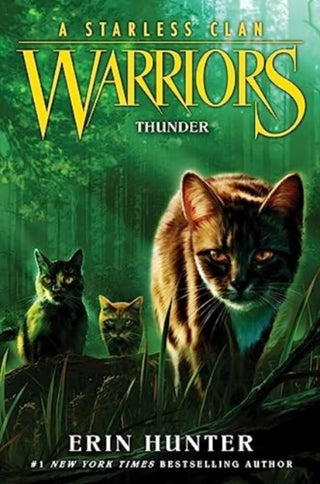 Cover image for 9780063050273 - Warriors: A Starless Clan #4: Thunder