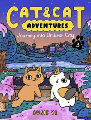 Cover image for 9780063083868 - Cat & Cat Adventures: Journey into Unibear City