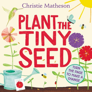 Cover image for 9780063090002 - Plant the Tiny Seed Board Book